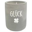 Beton Kerze Glück | Bild 1
