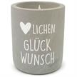 Beton Kerze Glückwunsch | Bild 1