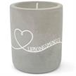 Beton Kerze Lieblingsmensch | Bild 1