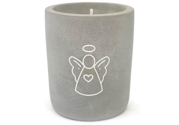 Beton Kerze Schutzengel | Bild 1