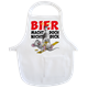 Bier dick Mini-Schürze