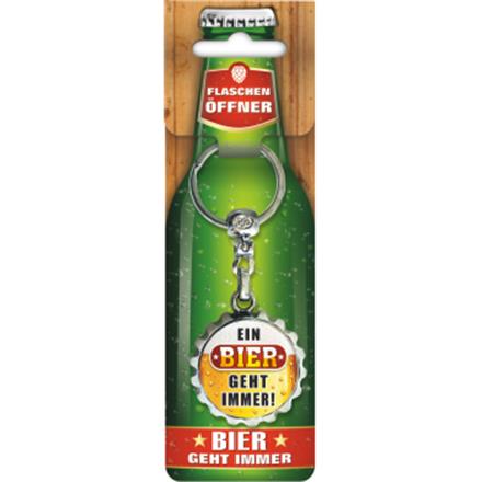 Bier geht immer Schlüsselanhänger