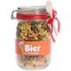 Bier im Vorratsglas