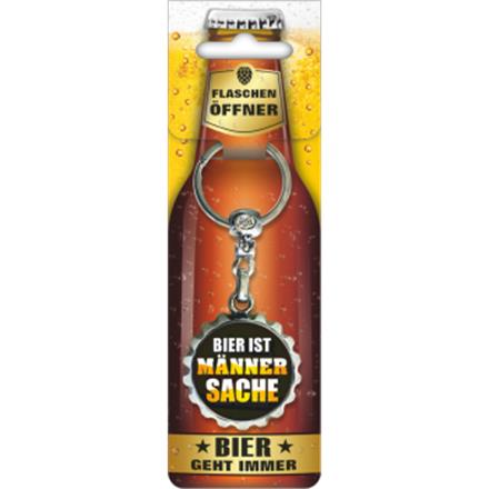Bier Männersache Schlüsselanhänger