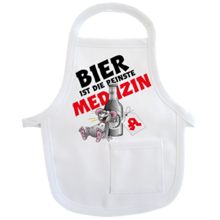 Bier Medizin Mini-Schürze