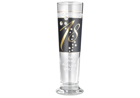 Bierglas 18. Geburtstag