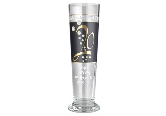 Bierglas 20. Geburtstag