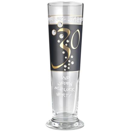 Bierglas 30. Geburtstag