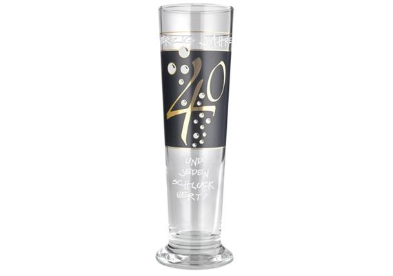 Bierglas 40. Geburtstag
