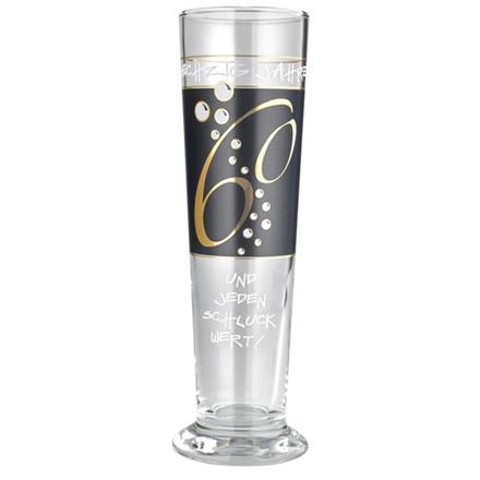 Bierglas 60. Geburtstag