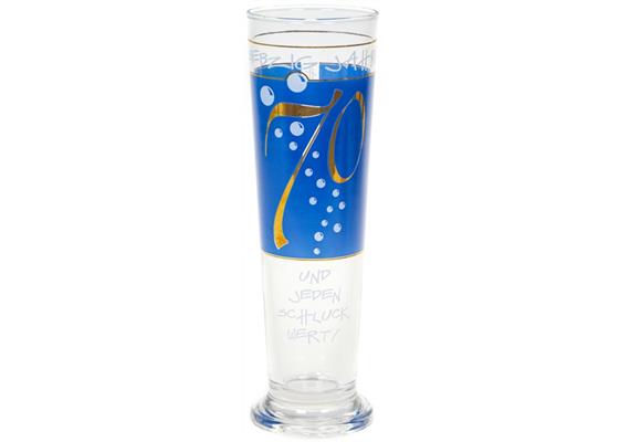 Bierglas 70. Geburtstag