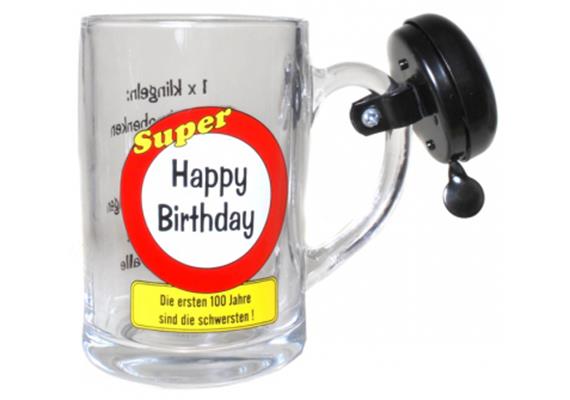 Bierkrug Klingel Happy Birthday | Bild 1