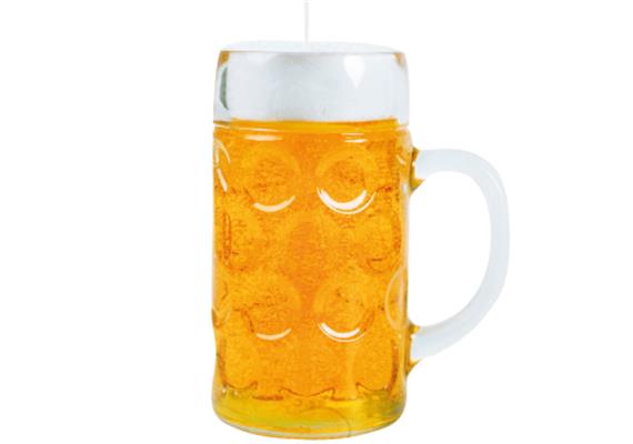 Biermasskrug Kerze