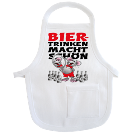 Biertrinken Mini-Schürze