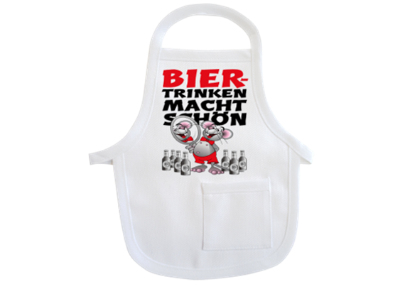 Biertrinken Mini-Schürze