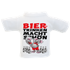 Biertrinken Mini-T-Shirt