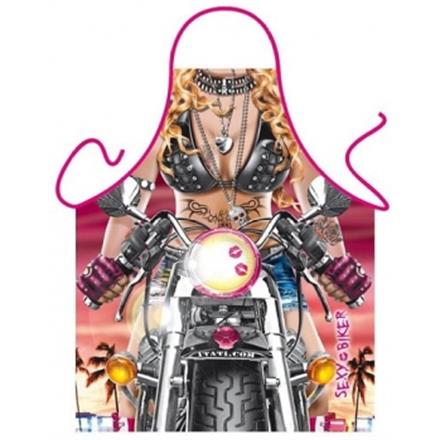 Bikergirl Schürze