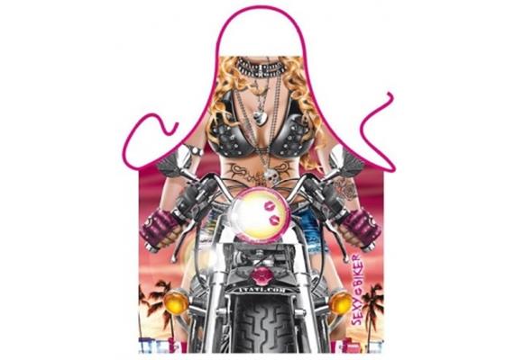 Bikergirl Schürze