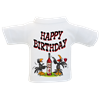 Birthday Rabe Mini-T-Shirt