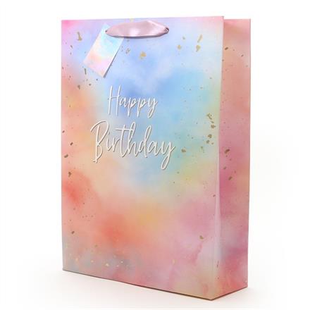Birthday Rainbow Geschenktasche (L)