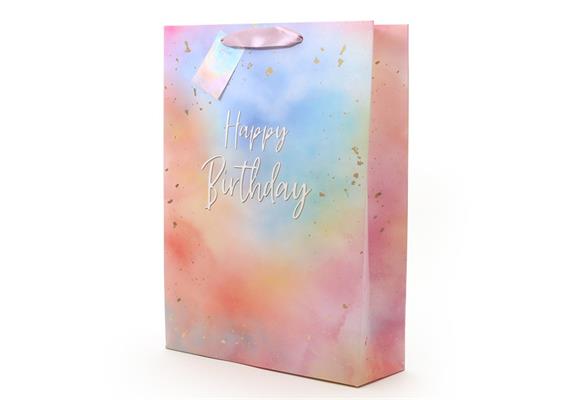Birthday Rainbow Geschenktasche (L)