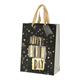 Birthday schwarz/gold Geschenktaschen (M)