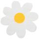 Blume Gänseblümchen Serviette (gestanzt)