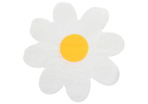 Blume Gänseblümchen Serviette (gestanzt)