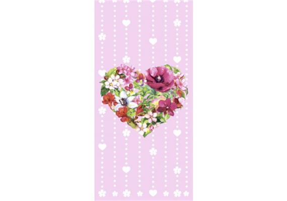 Blumen Herz Taschentücher