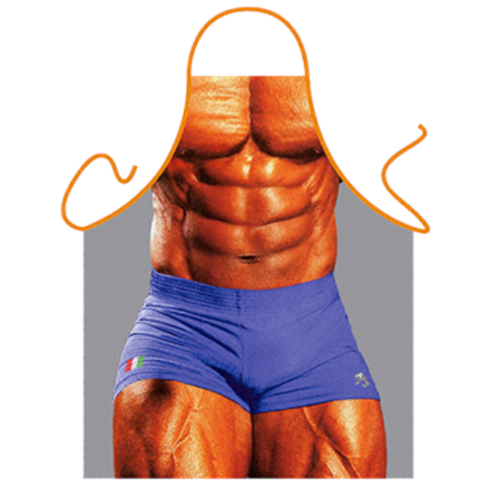Bodybuilder Macho Schürze