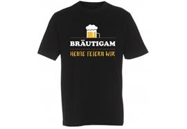 Bräutigam Bier T-Shirt - XXL
