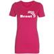 Braut Krone T-Shirt pink - XL