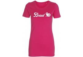 Braut T-Shirt pink - L