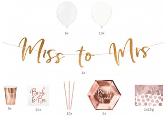Bride to be Partyset | Bild 3