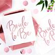Bride to be Serviette (roségold) | Bild 2