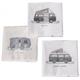 Camping Vanlife Servietten (3 sort.)