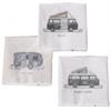 Camping Vanlife Servietten (3 sort.)