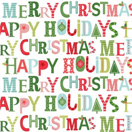 Christmas Holidays Serviette