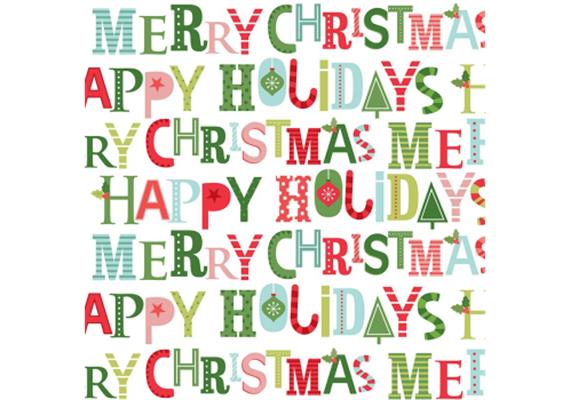 Christmas Holidays Serviette