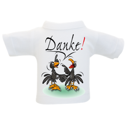 Danke Rabe Mini-T-Shirt