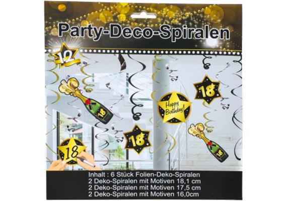 Deko-Spiralen 18. Geburtstag | Bild 2