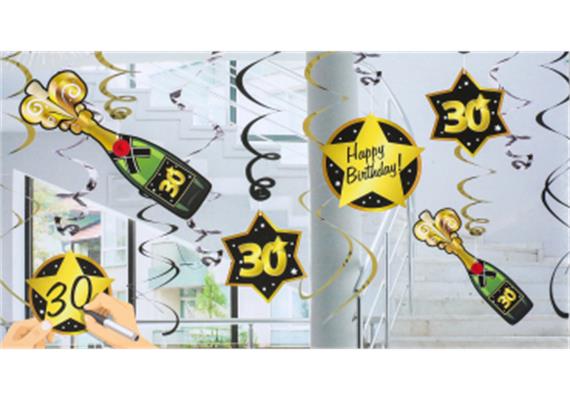 Deko-Spiralen 30. Geburtstag | Bild 1