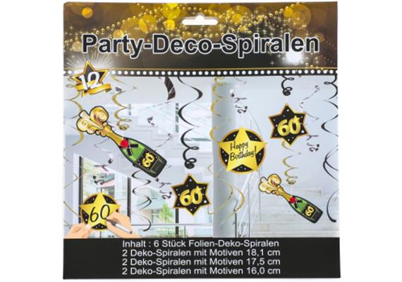 Deko-Spiralen 60. Geburtstag | Bild 2