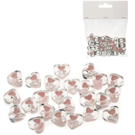 Diamant Herzen rosa