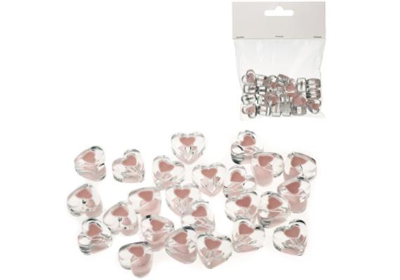 Diamant Herzen rosa