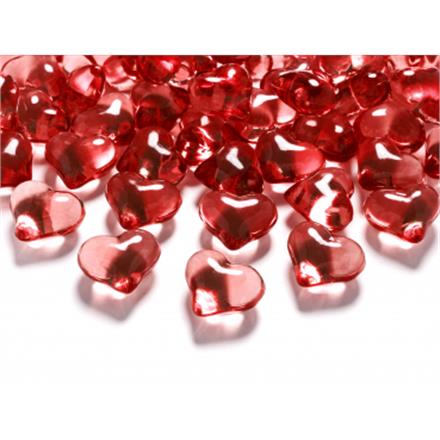 Diamant Herzen rot