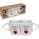 Doppel-Tasse I Love You