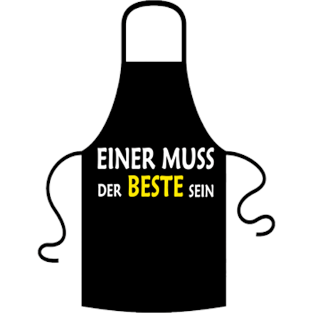 Einer Beste sein Schürze