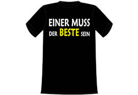 Einer Beste sein T-Shirt - M
