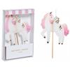 Einhorn Kuchenkerze